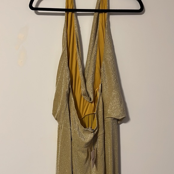 Sparkly halter top jumpsuit - Picture 5 of 5